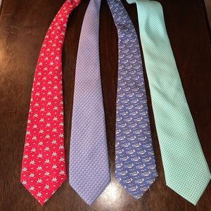 Set of 4 Men’s Vineyard Vines ties